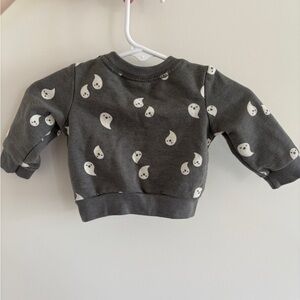Halloween Ghost Newborn Sweatshirt & Pants Set
